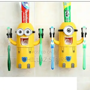Minions Toothpaste Dispenser.