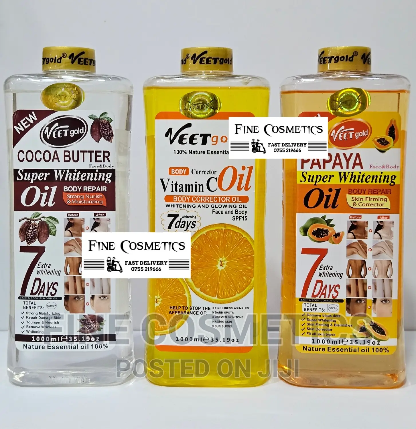 ORIGINAL VEETGOLD Super Whitening Oils