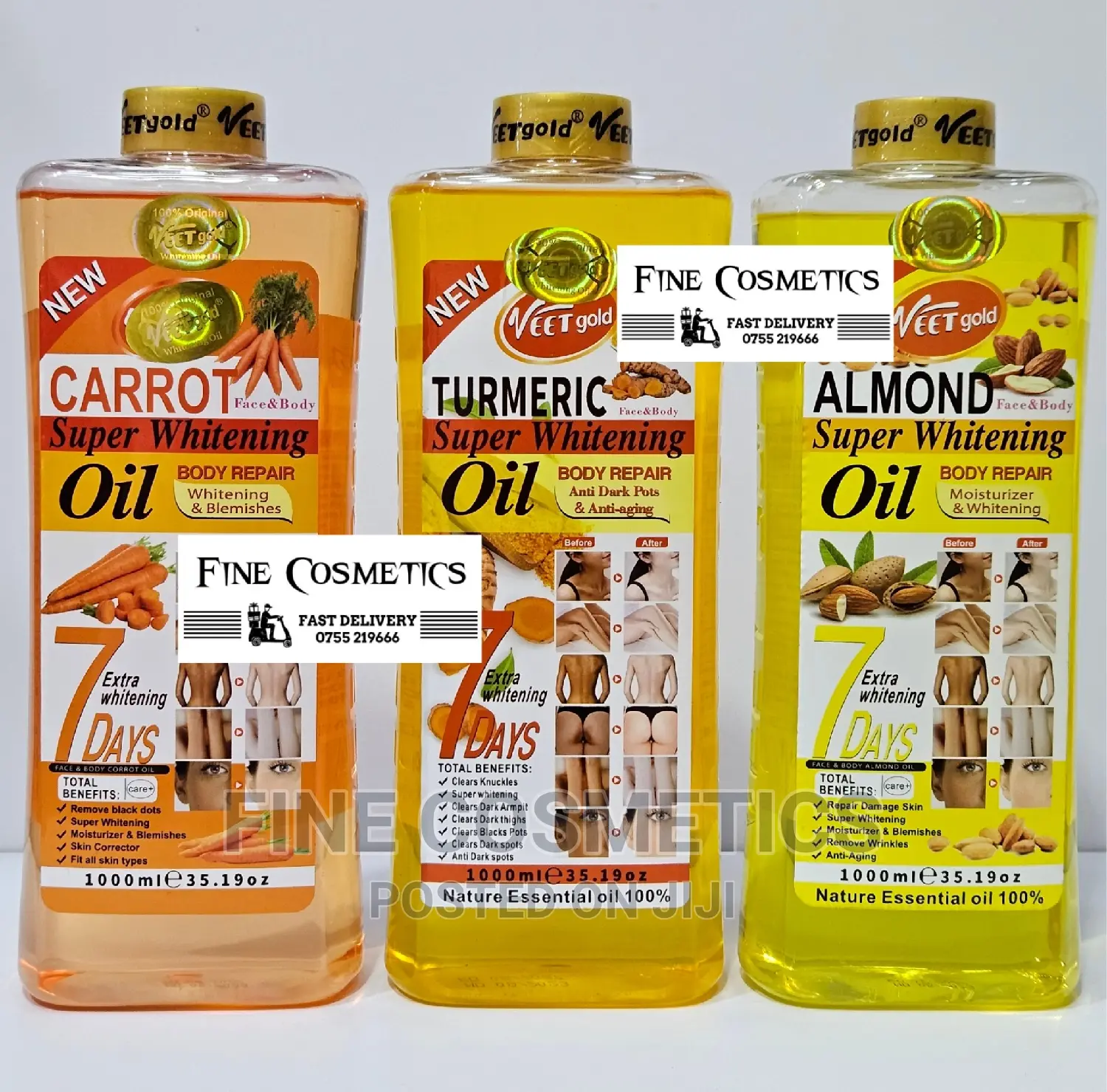 ORIGINAL VEETGOLD Super Whitening Oils