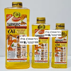 1PC Veet Gold 7days Turmeric Super Whitening Body Repair Oil