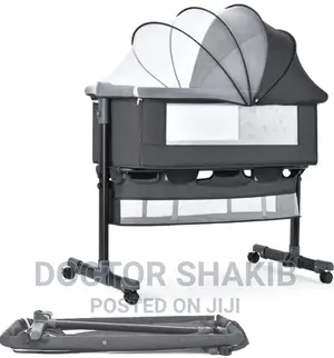 3 in 1 Adjustable and Foldable Baby Bassinet,Bedside Sleeper