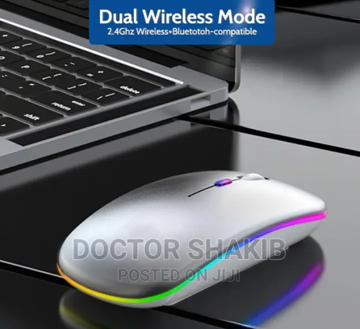Wireless Rechargeable Bluetooth Computer Mouse
