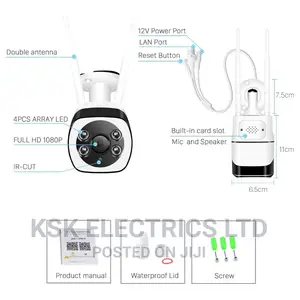 3MP Outdoor Wireless IP Camera Security Protection Two Ways