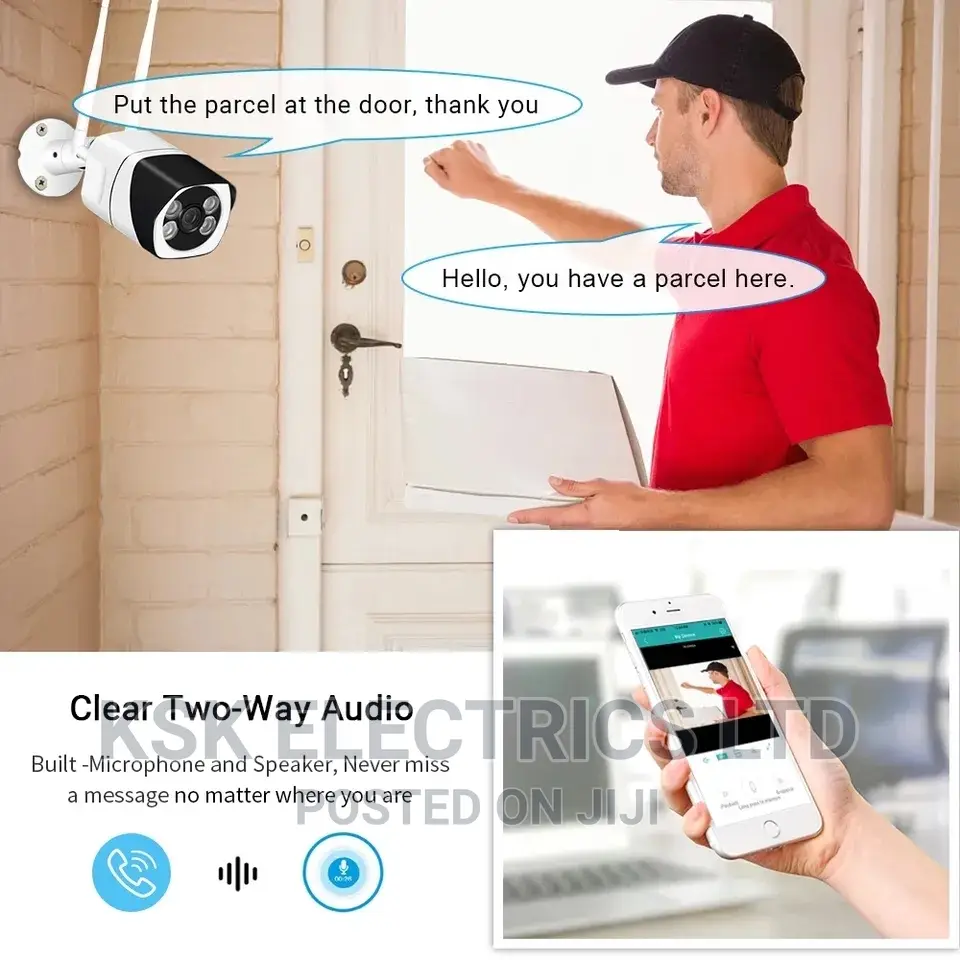 3MP Outdoor Wireless IP Camera Security Protection Two Ways