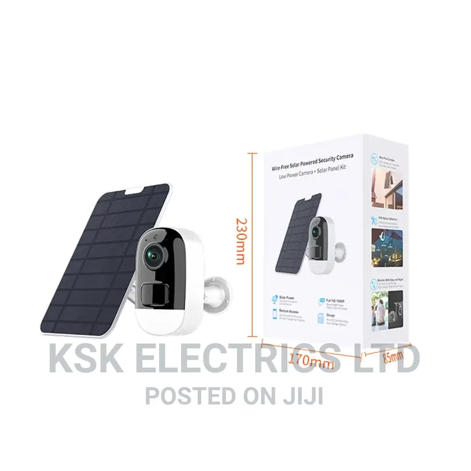 Wireless Security Camera Outdoor Battery Solar Powered With