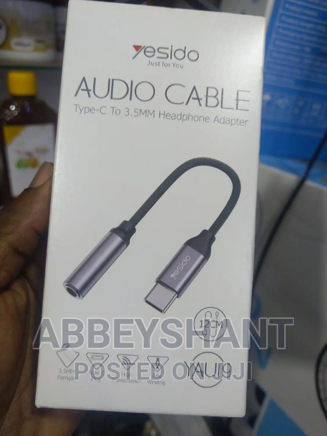 Type C to Headphone Jack/Adapter/Type C to Headphone Audio