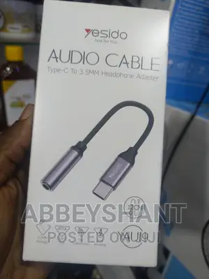 Type C to Headphone Jack/Adapter/Type C to Headphone Audio