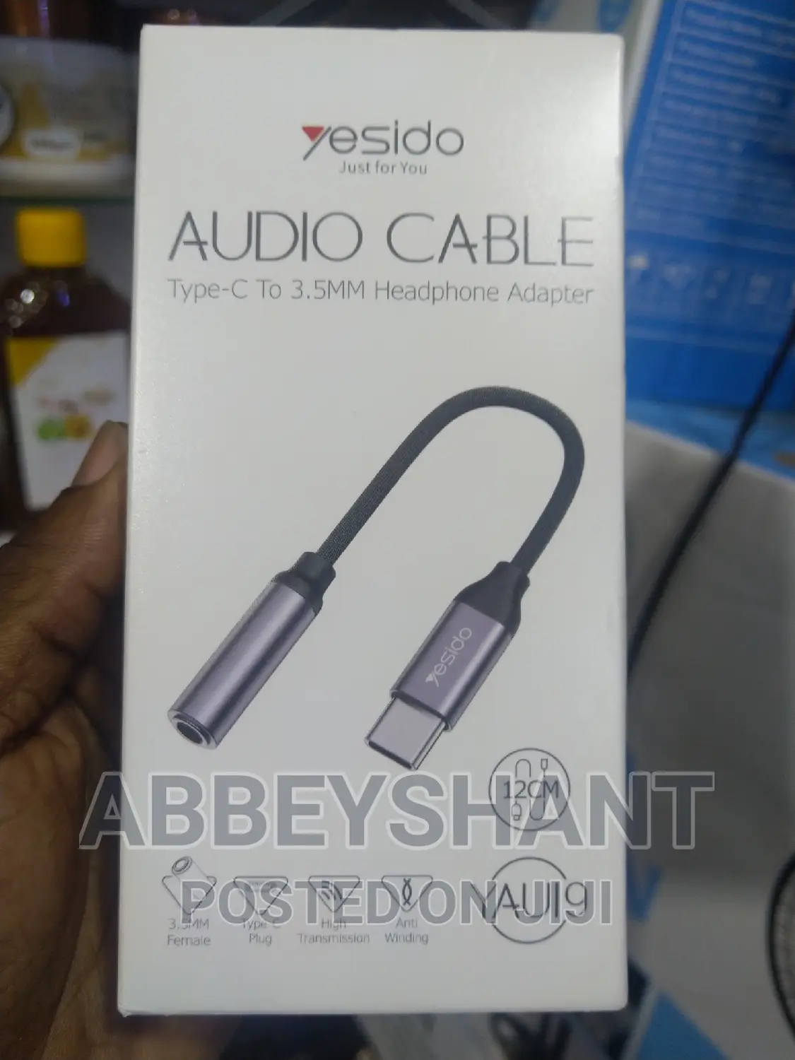 Type C to Headphone Jack/Adapter/Type C to Headphone Audio