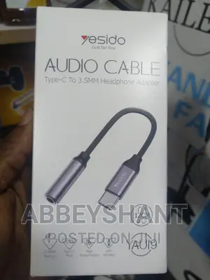 Type C to Headphone Jack/Adapter/Type C to Headphone Audio