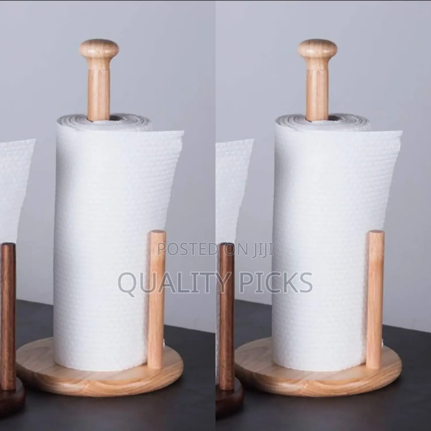 Wooden Toilet Paper Holder