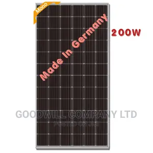 200w Made In Germany Solar Panels With 35 Years Life Span