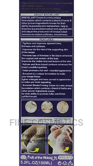 Breast Firming Cream, Push Up Breast Lifting and Tightening