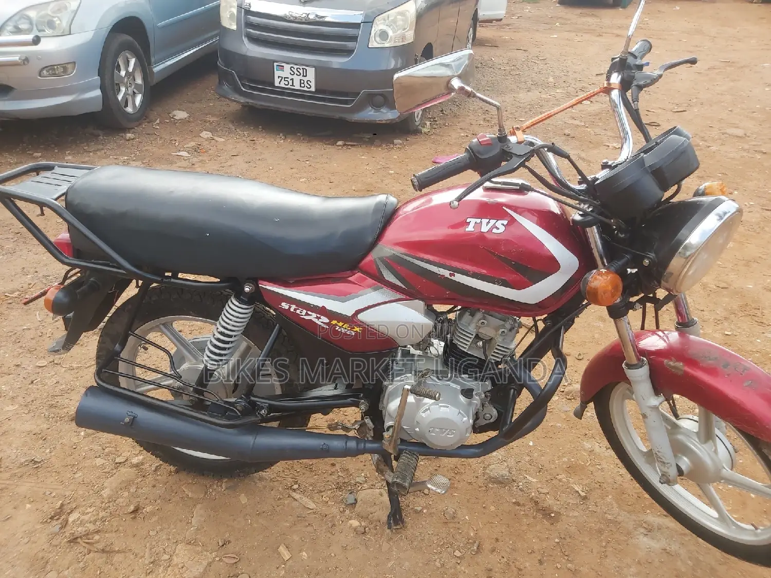 TVS HLX 125 2020 Red