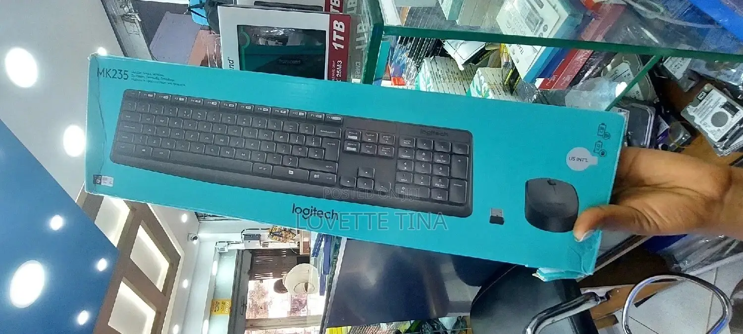 Logitech Wireless Keyboard and Mouse Original Mk 235