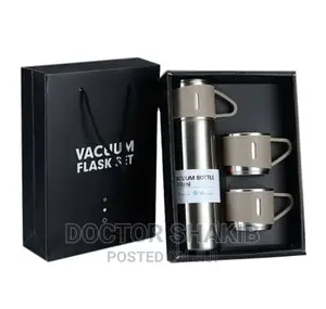 Double Walled Stainless Steel Vacuum Bottle Water Flask