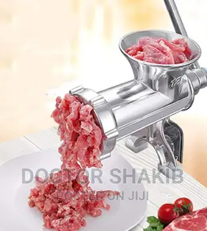 Mechanical And Manual Meat Mincer Machine