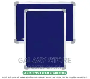 60x90 Notice Board (Pin-Up Board Lightweight Aluminium Frame