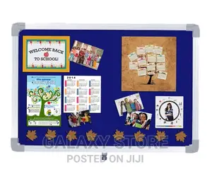 60x90 Notice Board (Pin-Up Board Lightweight Aluminium Frame