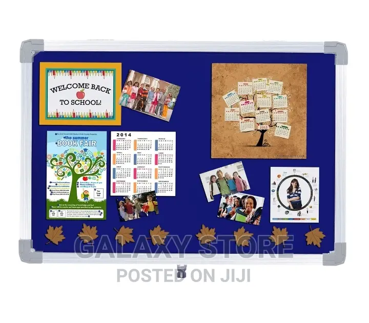 60x90 Notice Board (Pin-Up Board Lightweight Aluminium Frame