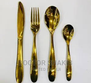 24pcs Plain Cutlery Set (Knife Spoon and Fork)