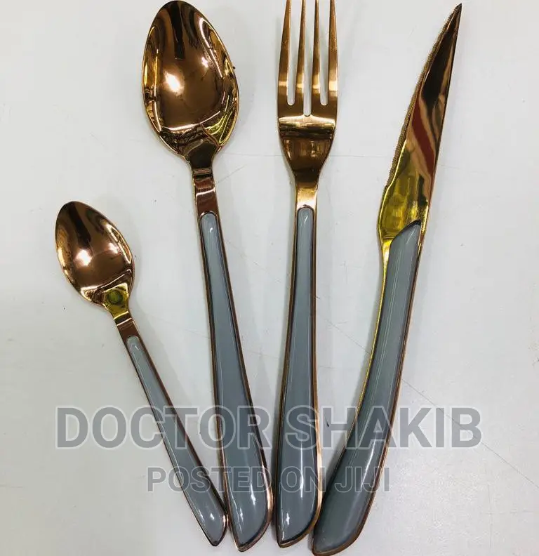 24pcs Stainless Steel Cutlery Set