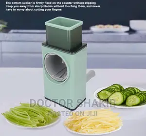Manual Vegetable Chopper 3 in 1 Rotary Cheese Grater