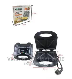 2 Slice Sandwich Maker -Black