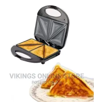 2 Slice Sandwich Maker -Black