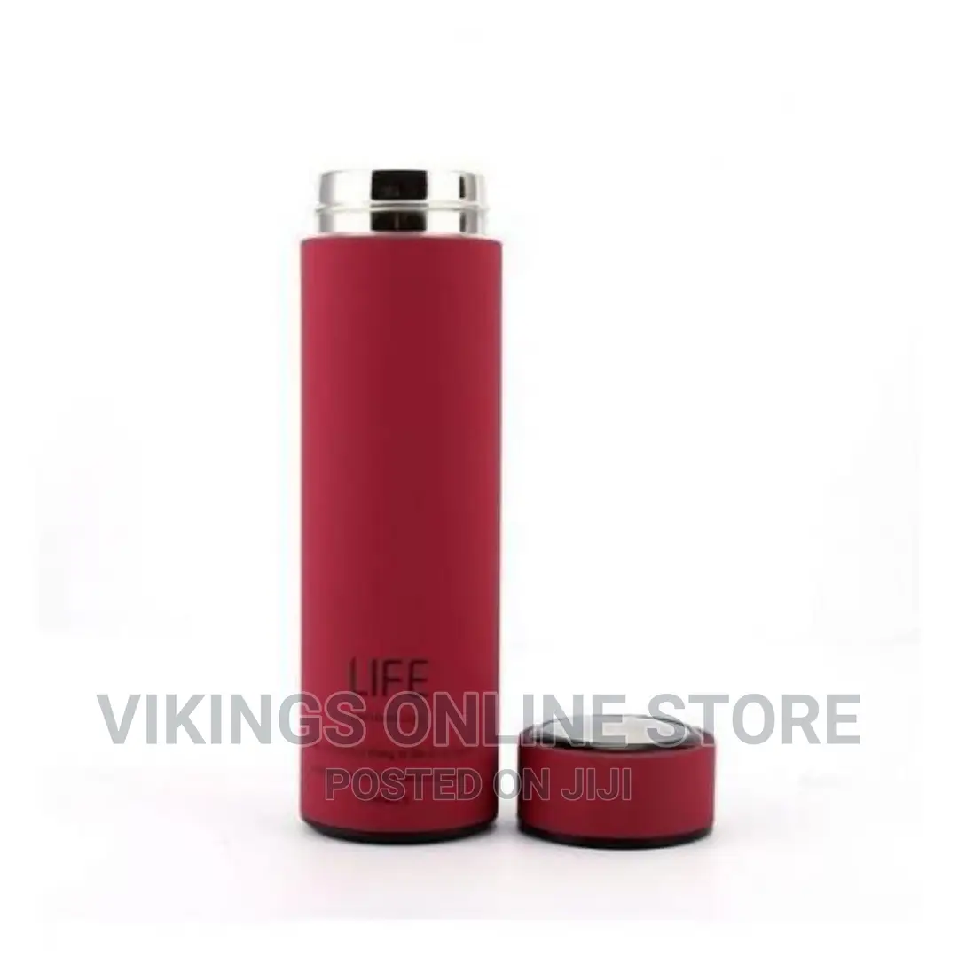 450ml Vacuum Life Thermos Flask-Red