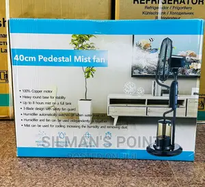 Pedestal Mist Fan 40cm