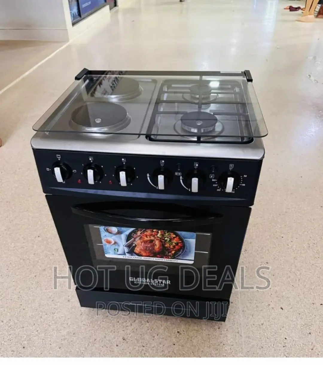 Globalstar 2gas + 2 Electric With Auto Ignition Oven 50x60cm