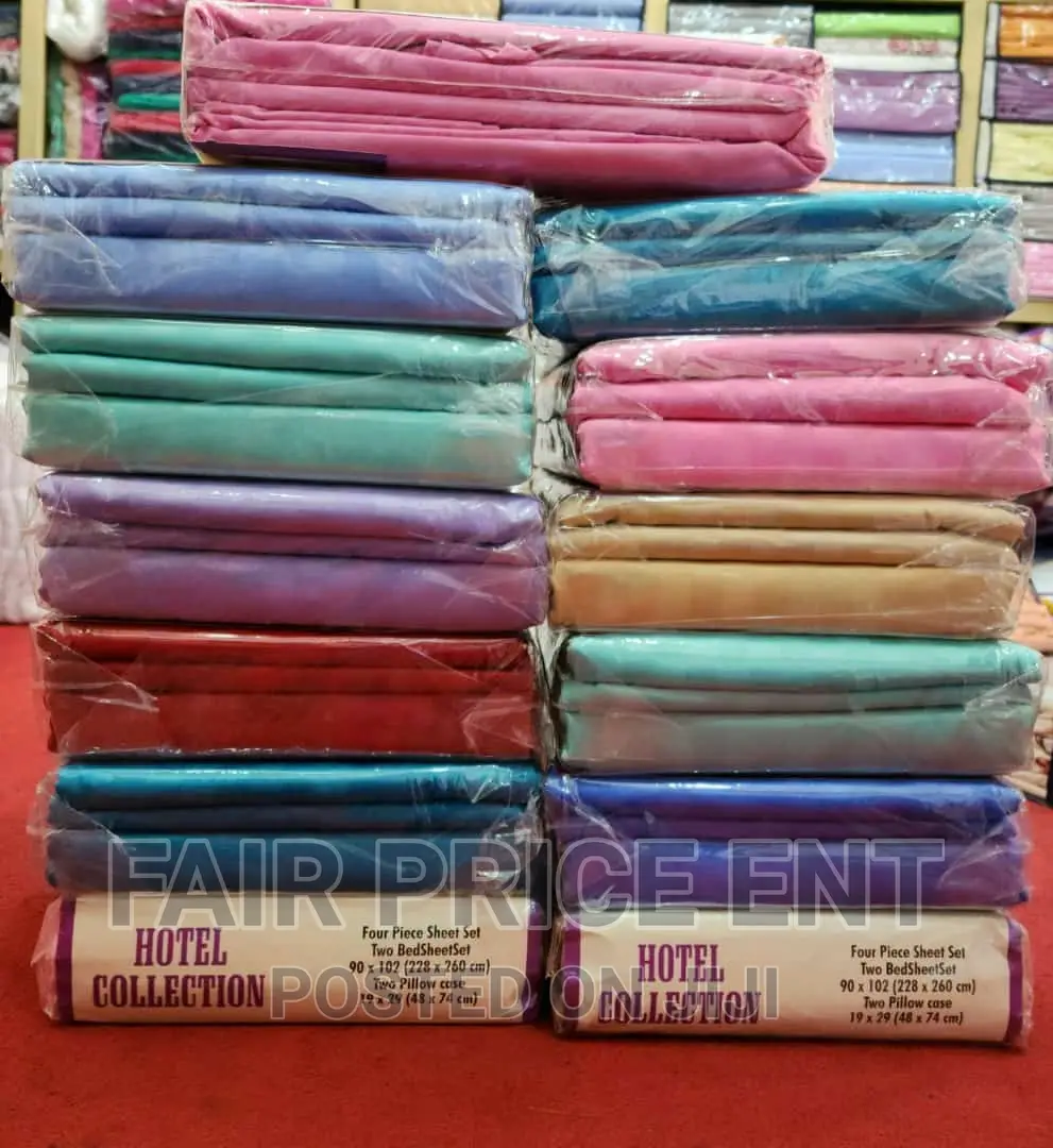 5stars Hotel Collection Bedsheets.5x6 and 6x6( All Corols)
