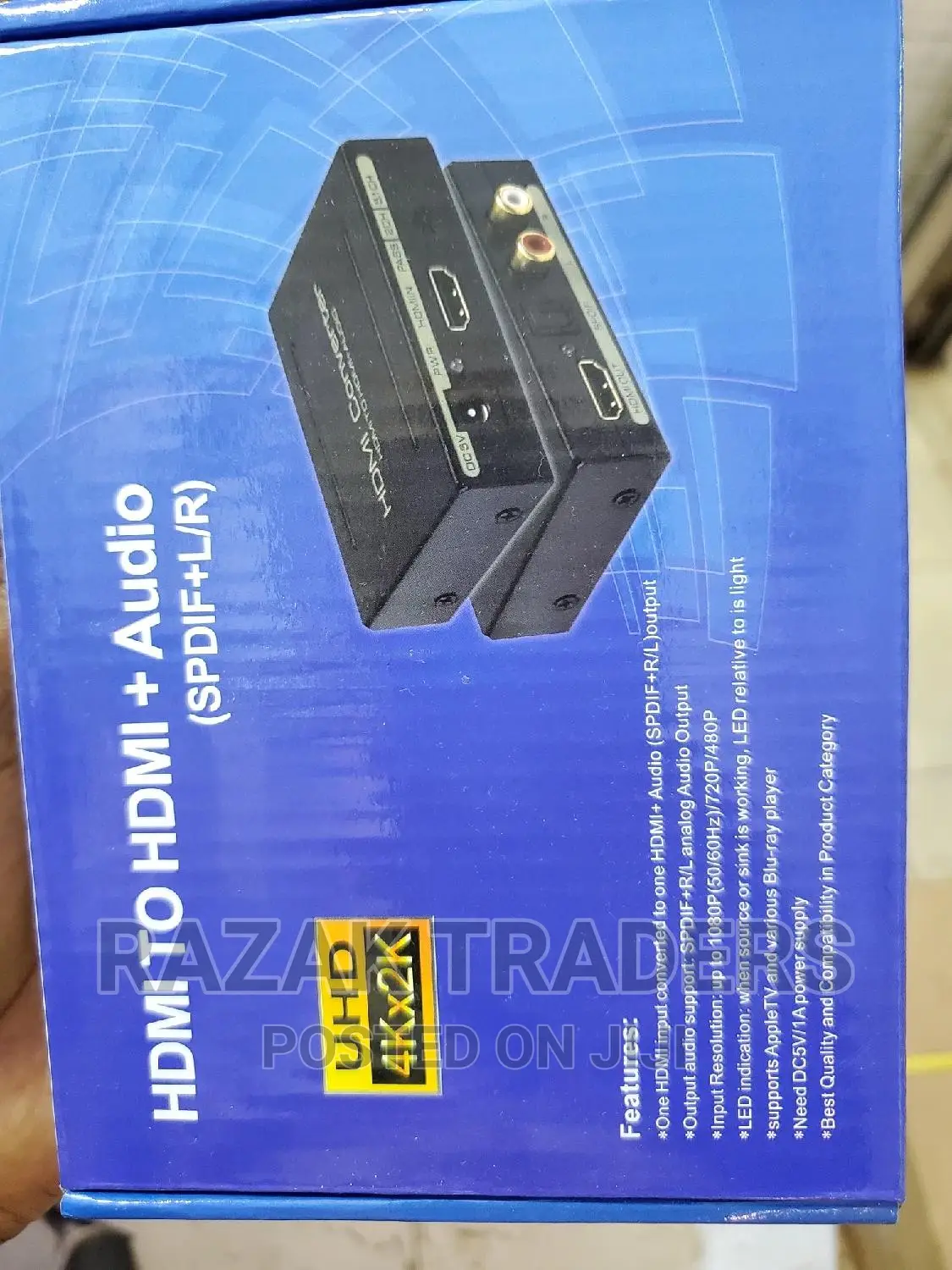 Hdmi to Hdmi Converter +Audio