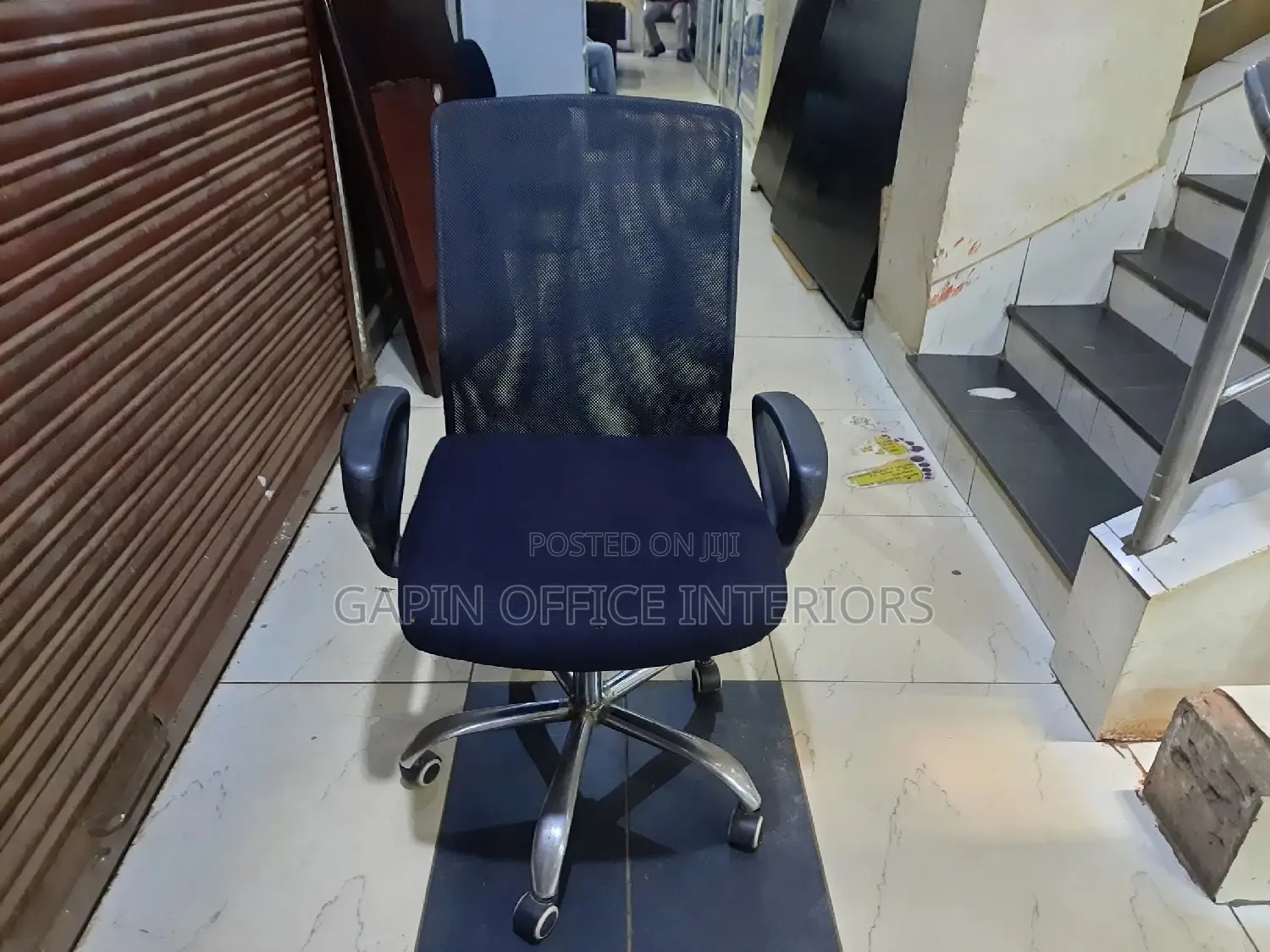Second Hand Long Back Mesh Chair