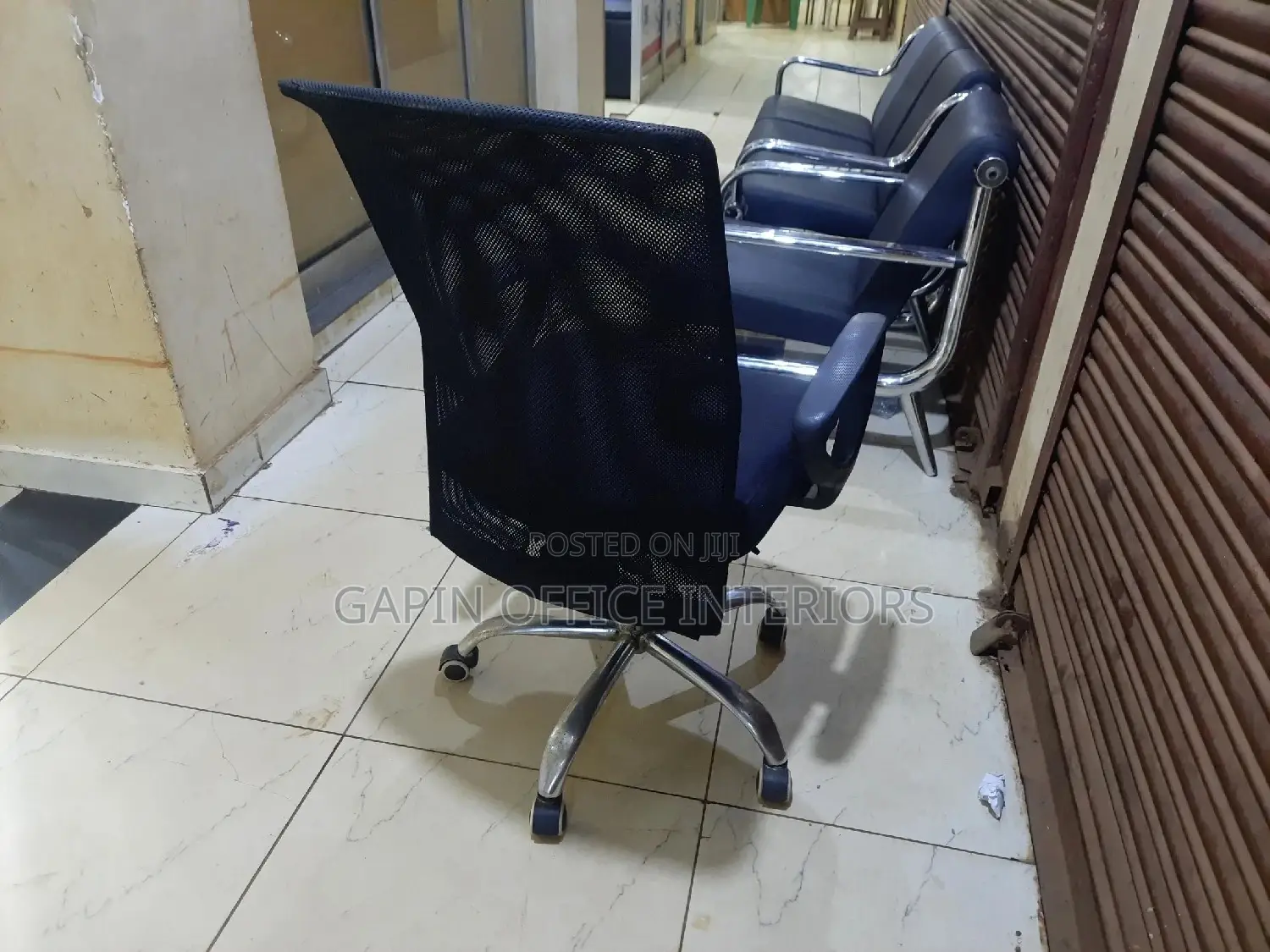Second Hand Long Back Mesh Chair