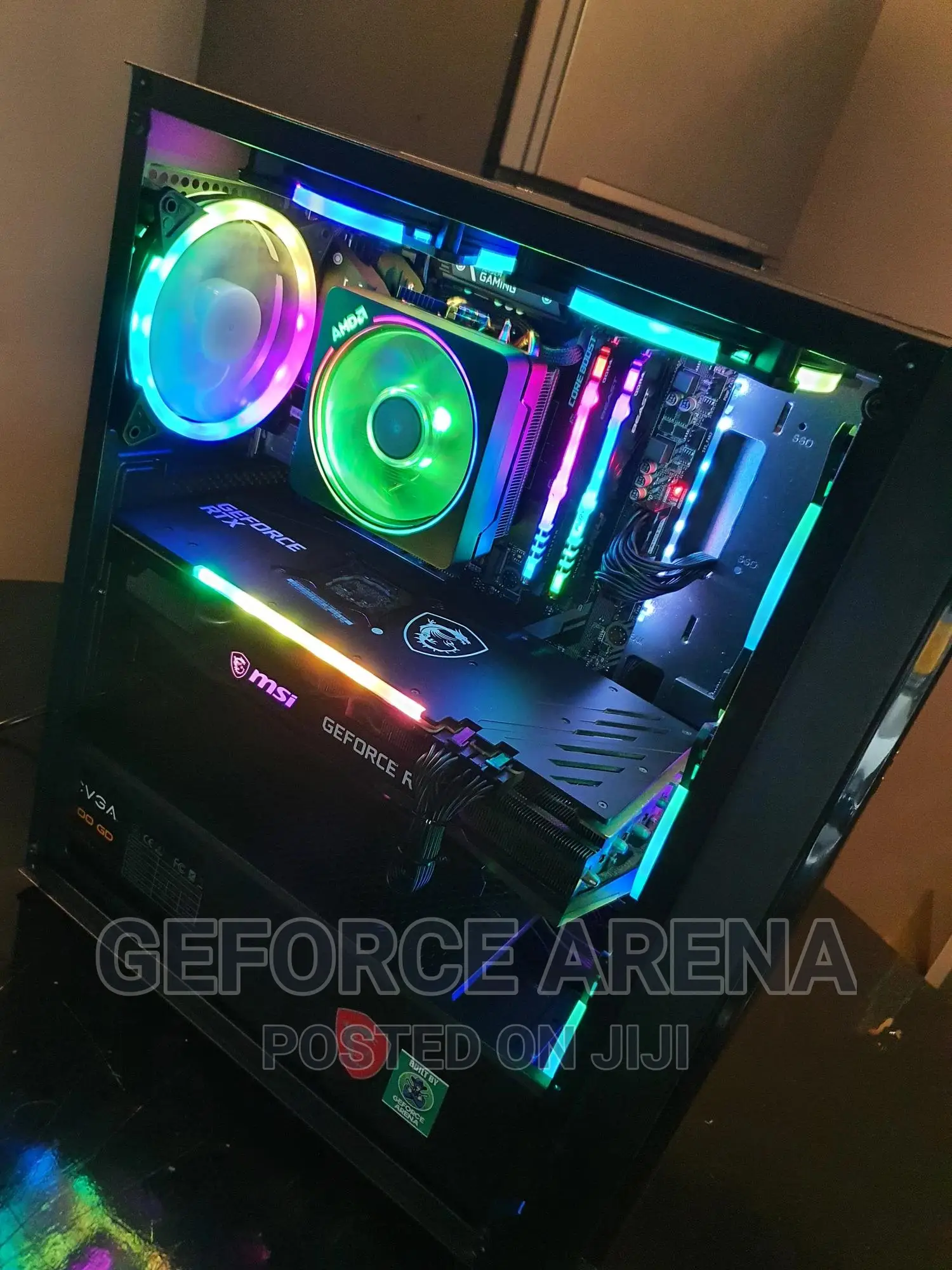 New Desktop Computer MSI Model 32GB AMD Ryzen 7 HDD+SSD 1T