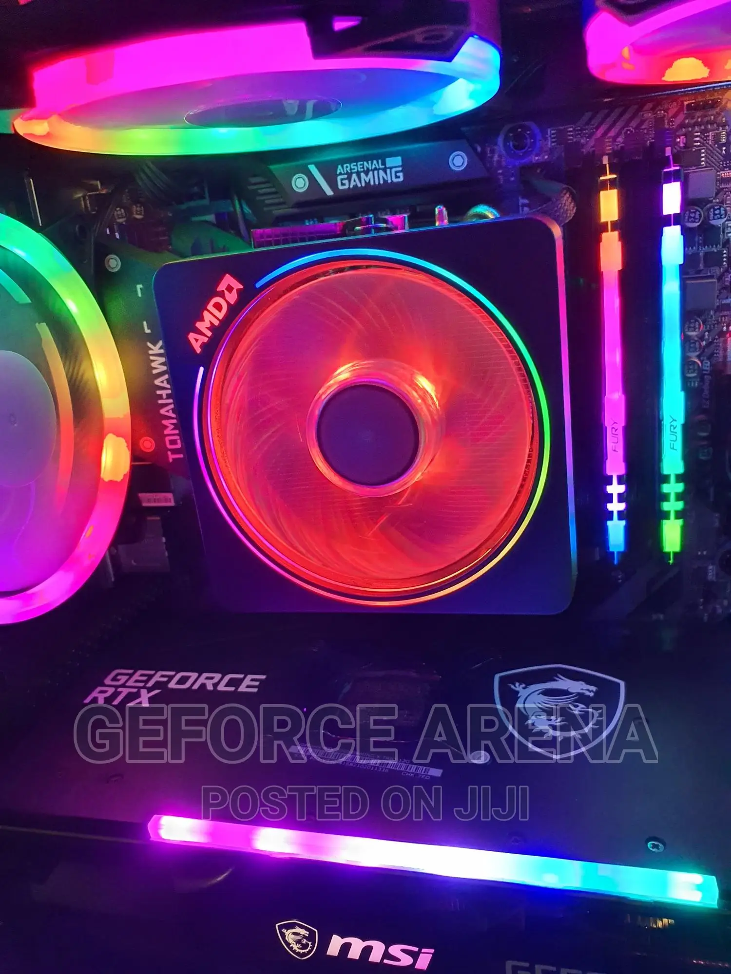New Desktop Computer MSI Model 32GB AMD Ryzen 7 HDD+SSD 1T