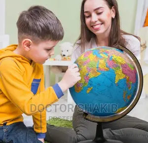 13 Inch World Globe With Stand
