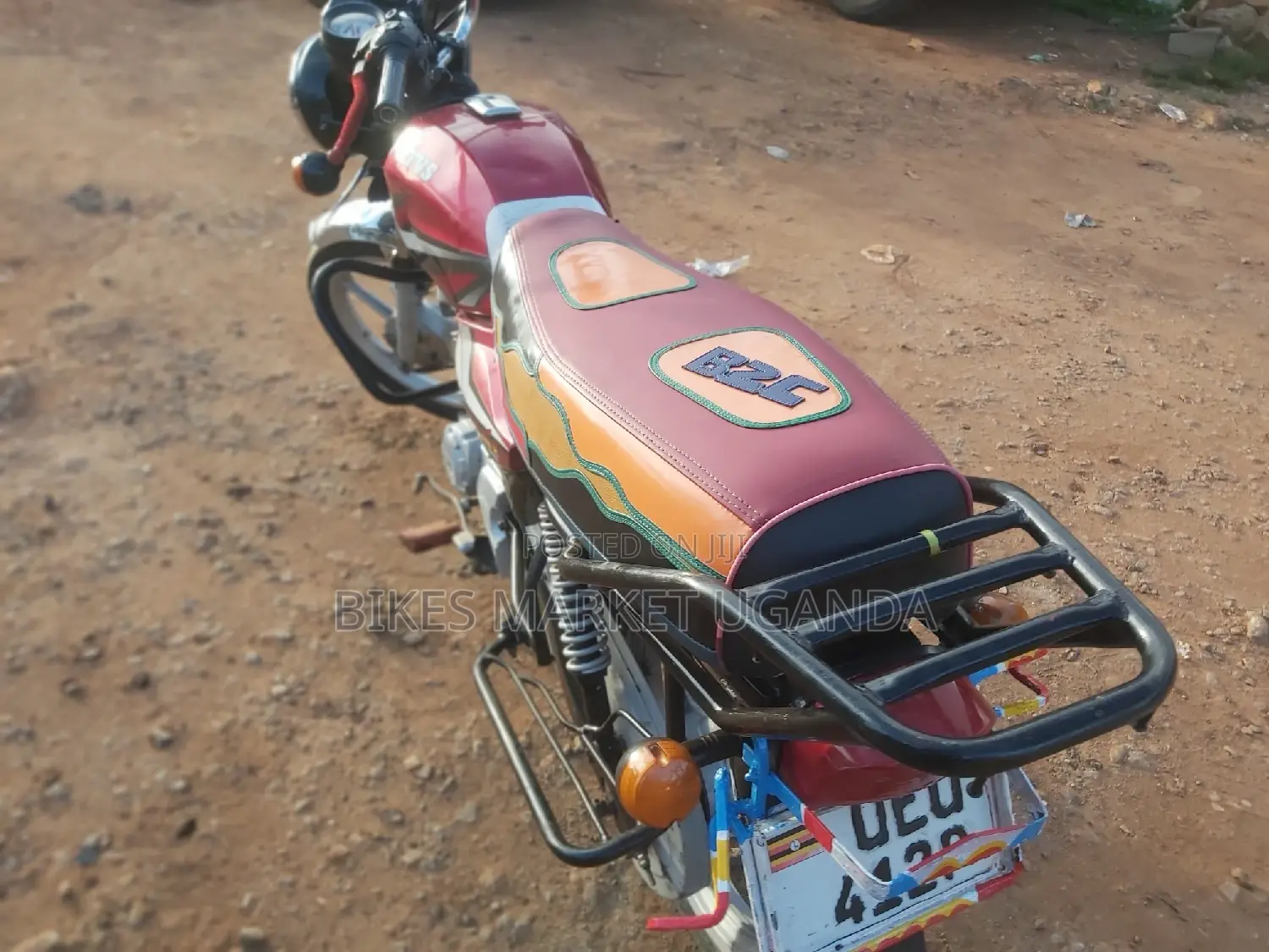 TVS HLX 125 2018 Red