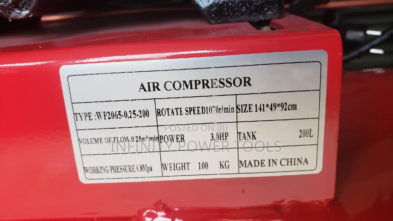 Edon Air Compressor 200l