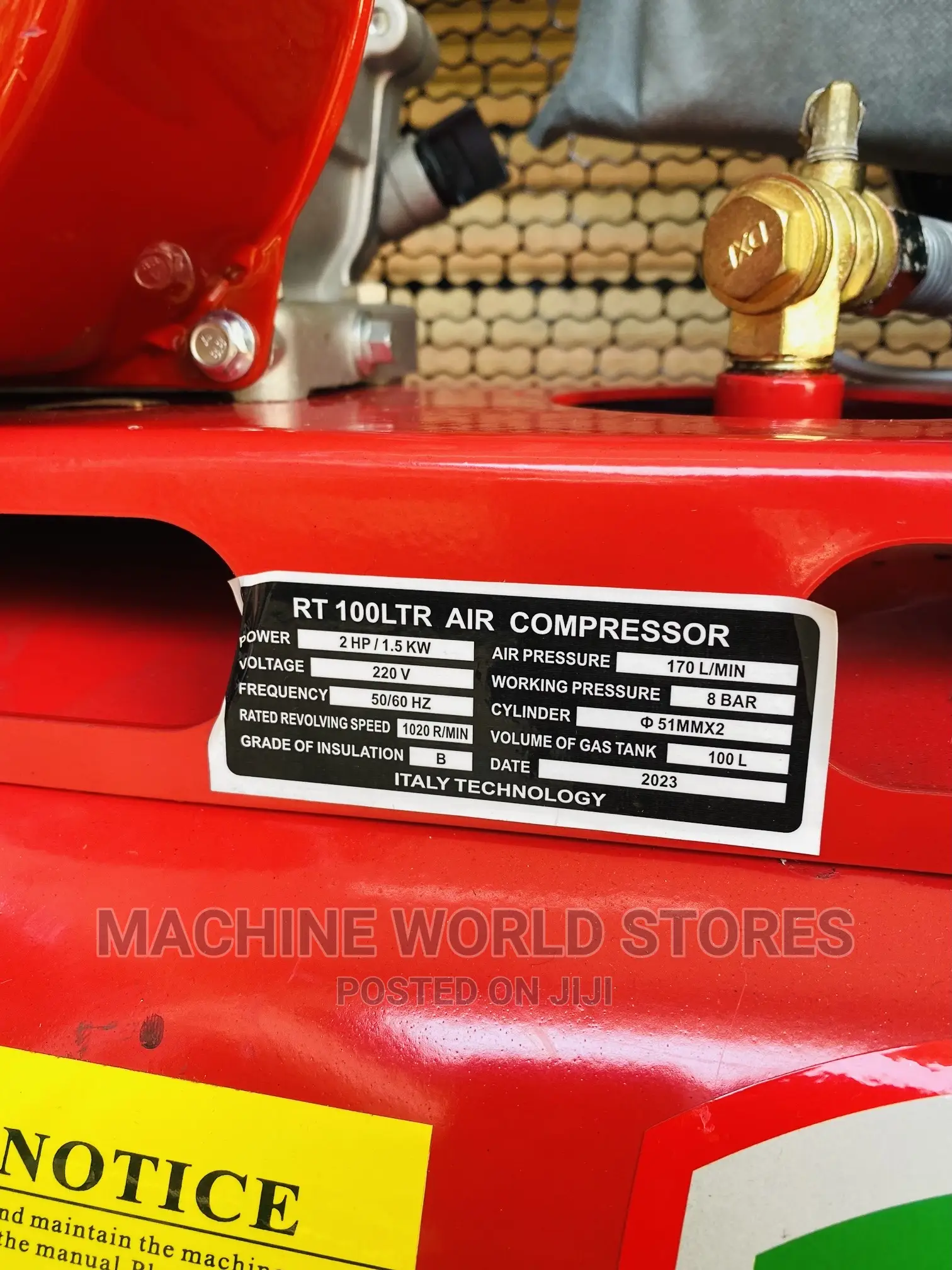 Air Compressor 100trs Petrol and Electric