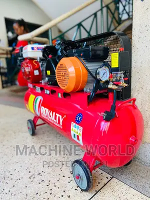 Air Compressor 100ltrs Combined Fuel and Electric
