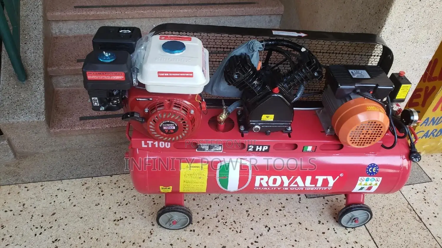 Air Compressor 100l Dual