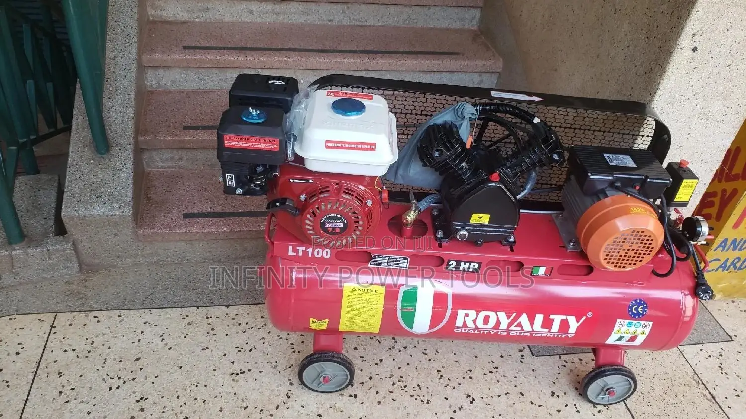Air Compressor 100l Dual