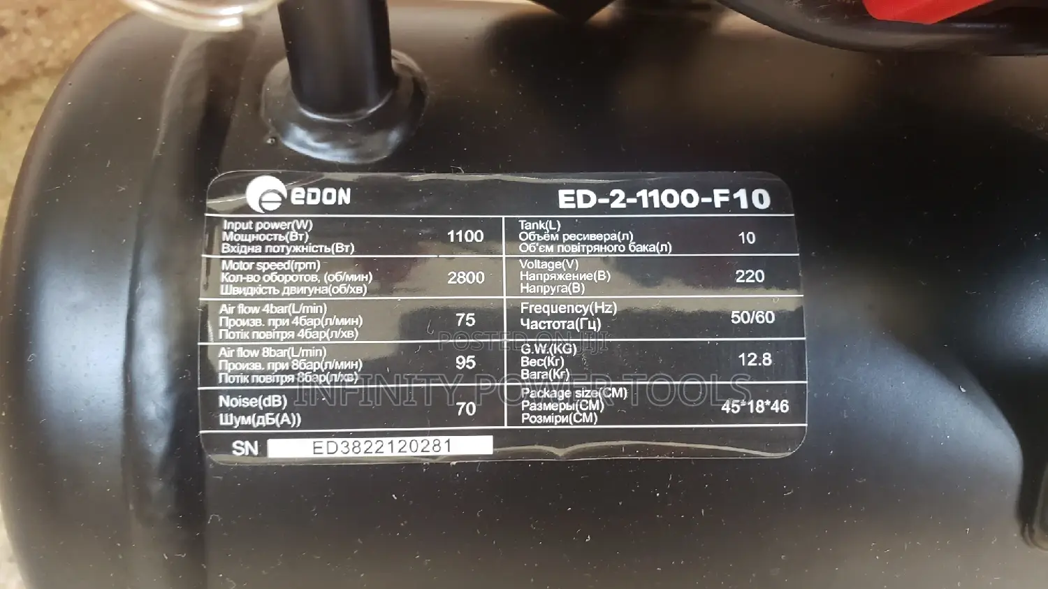 Silent Compressor 10l