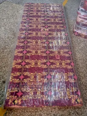 Safari Mattress.2.5x6x2inches.( Brown)