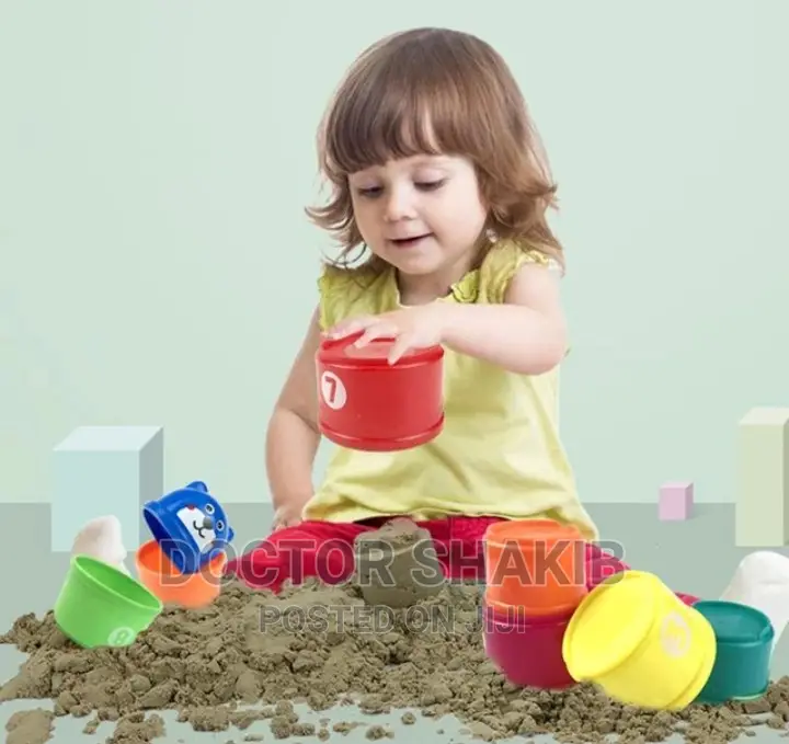 Educational Baby Toys Plastic Stacking Cup