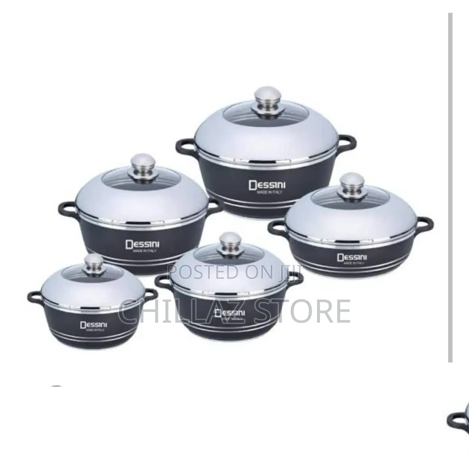 10pcs Dessini Cookware Set.