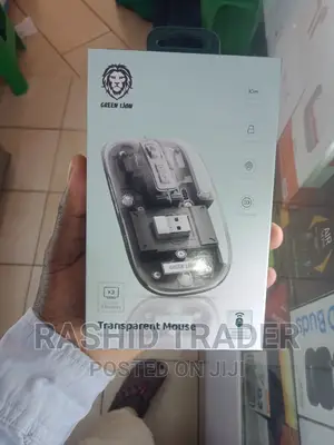 Transparent Wireless Gaming Mouse