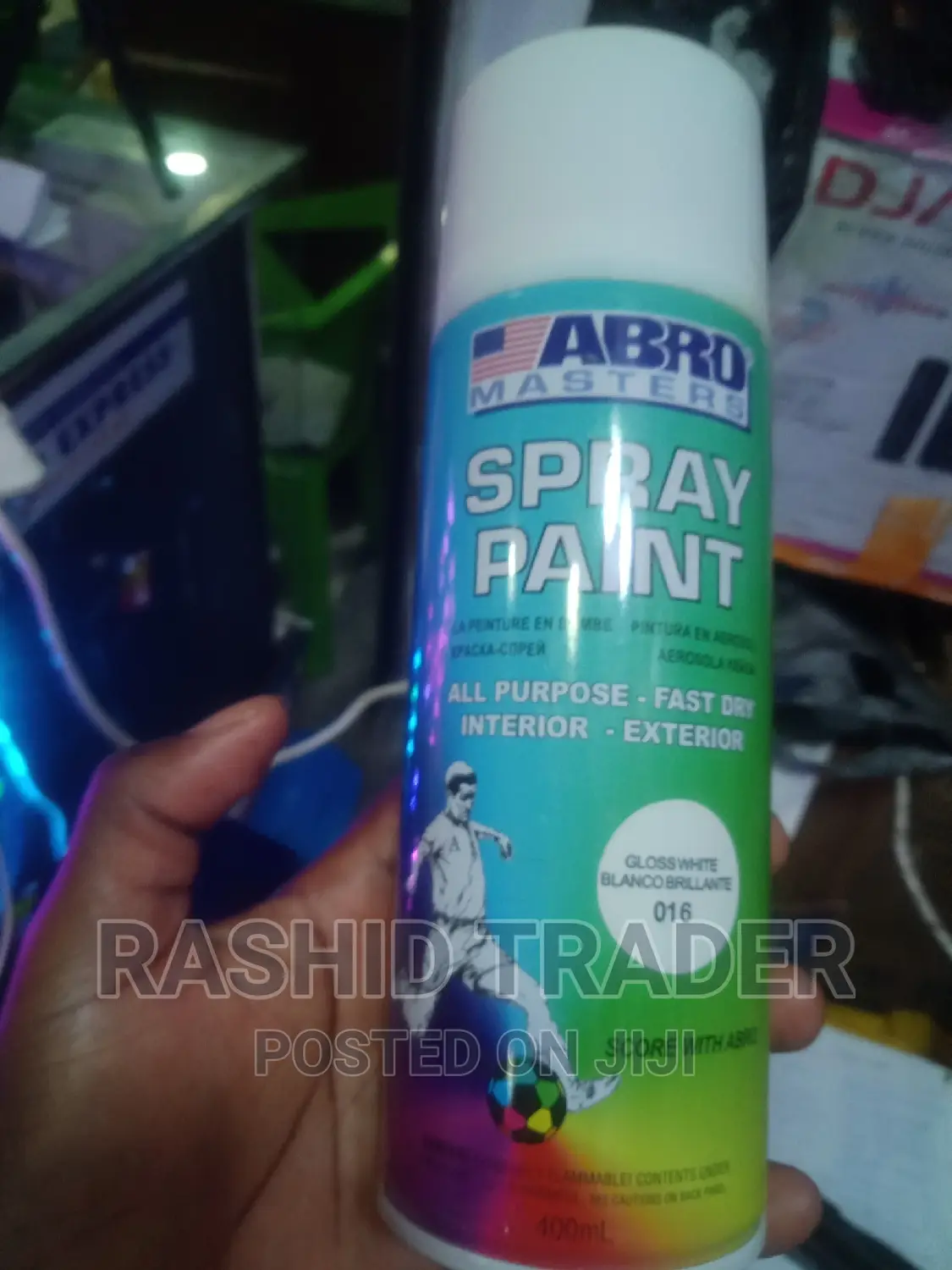 Spray Paint in Stock